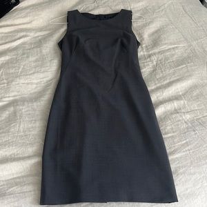 Theory gray suiting dress